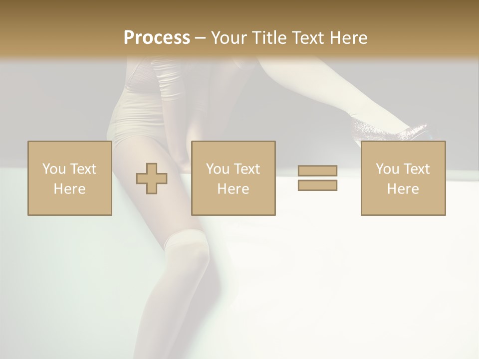 Hand Legs Elegant PowerPoint Template