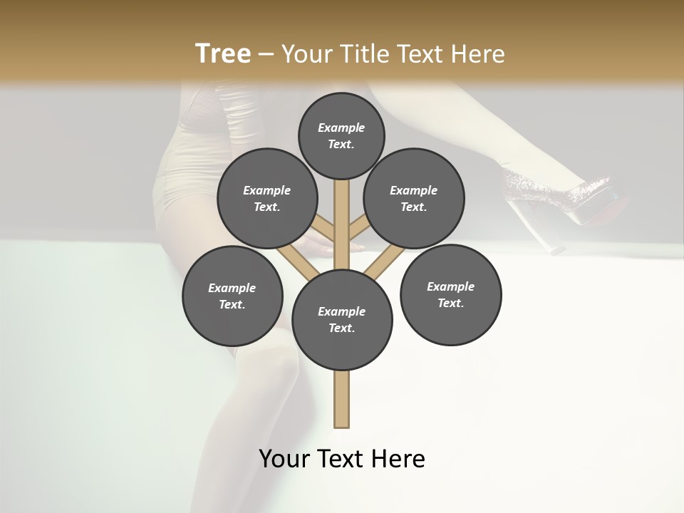Hand Legs Elegant PowerPoint Template