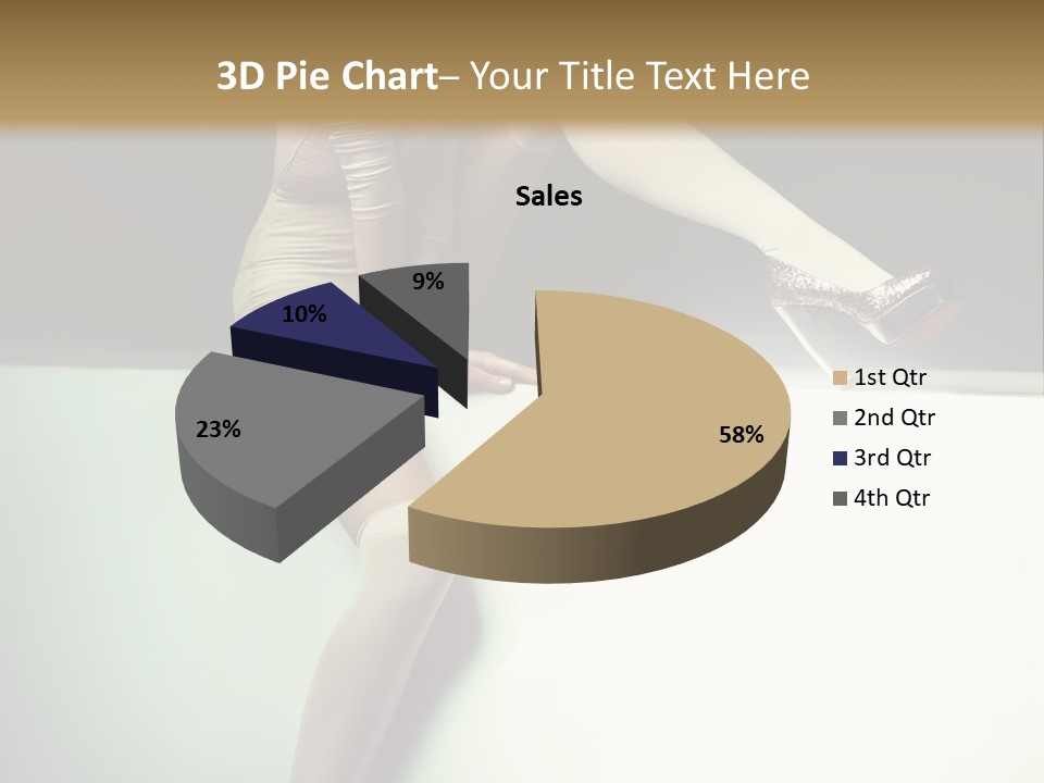 Hand Legs Elegant PowerPoint Template