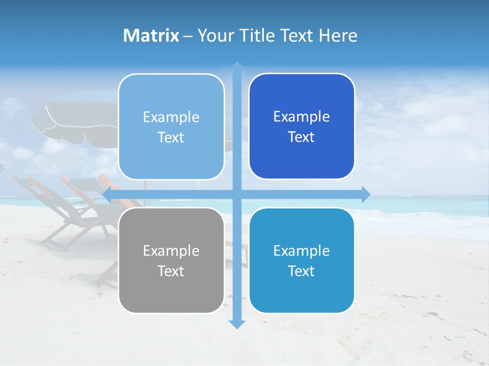 Water Summer Shore PowerPoint Template