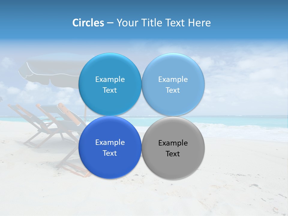 Water Summer Shore PowerPoint Template