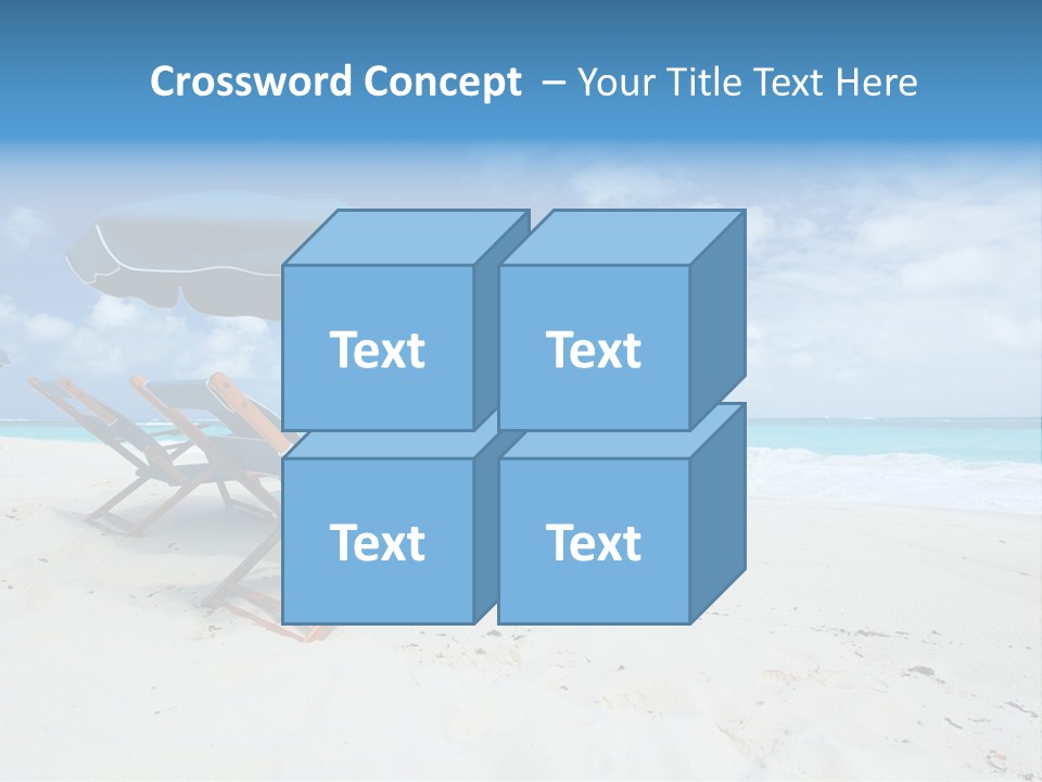 Water Summer Shore PowerPoint Template
