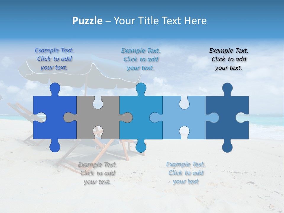 Water Summer Shore PowerPoint Template