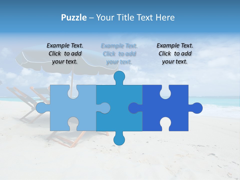 Water Summer Shore PowerPoint Template