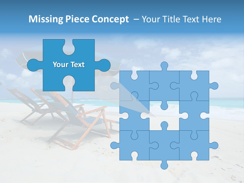 Water Summer Shore PowerPoint Template