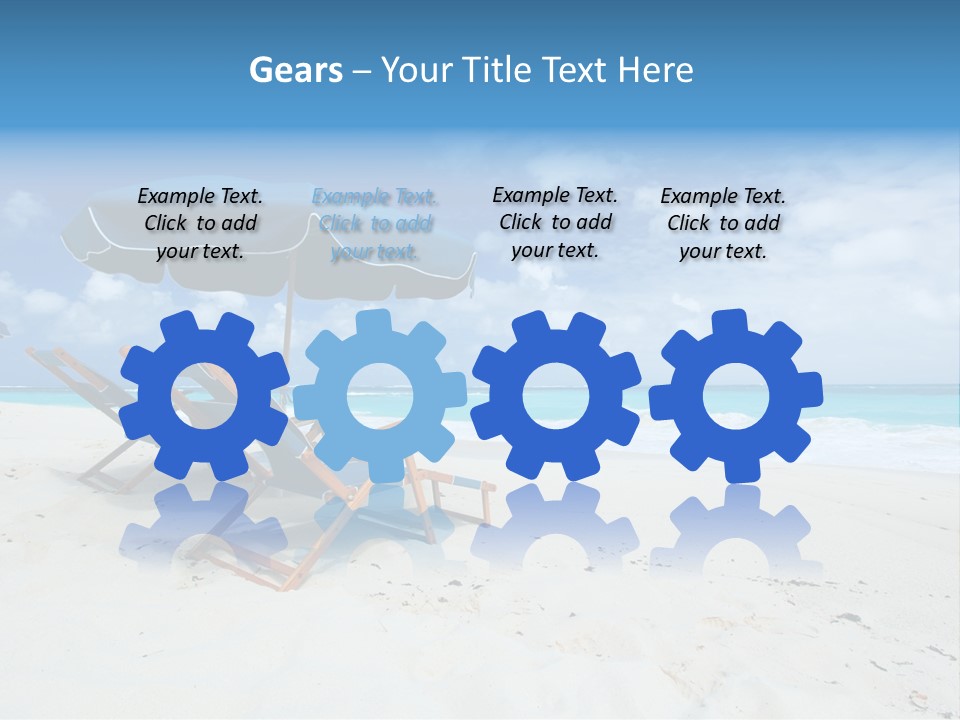 Water Summer Shore PowerPoint Template