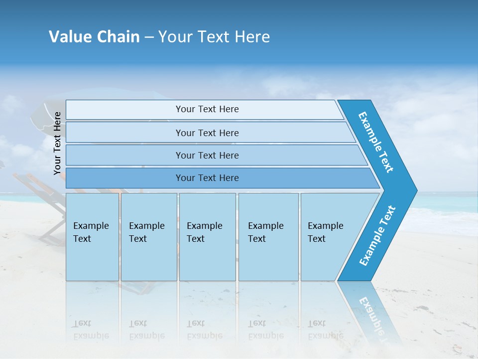 Water Summer Shore PowerPoint Template