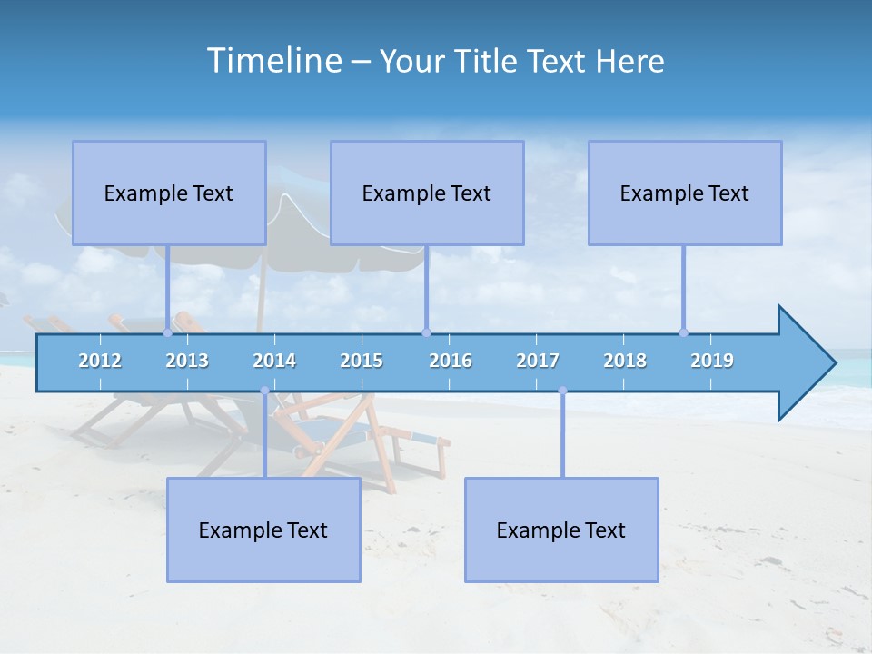 Water Summer Shore PowerPoint Template