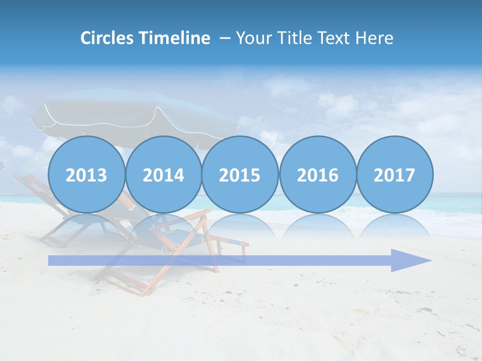 Water Summer Shore PowerPoint Template