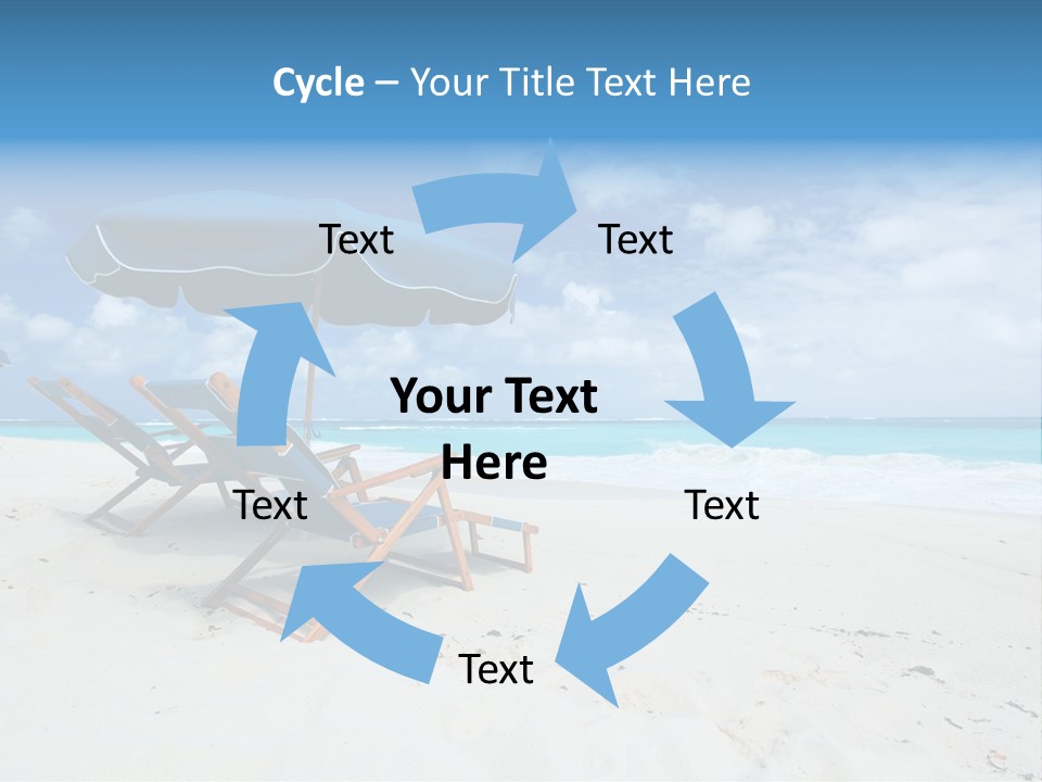 Water Summer Shore PowerPoint Template