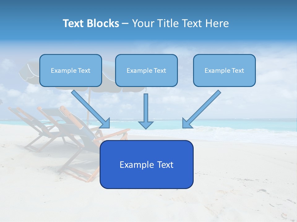 Water Summer Shore PowerPoint Template