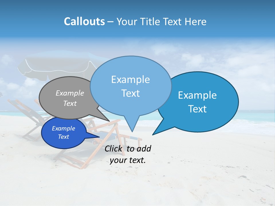 Water Summer Shore PowerPoint Template