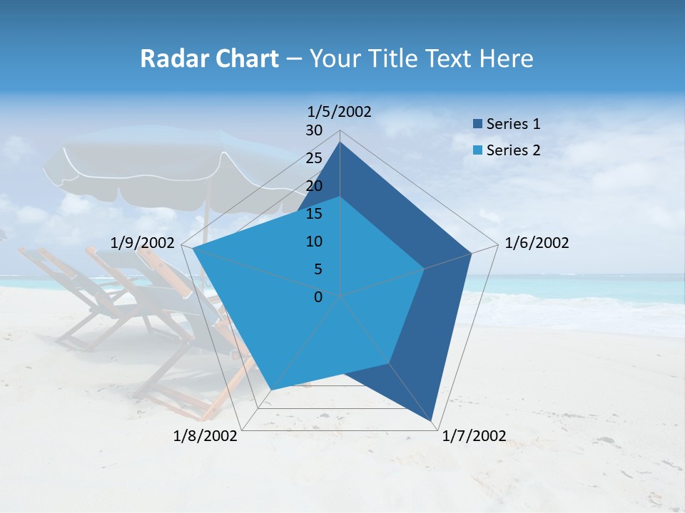 Water Summer Shore PowerPoint Template