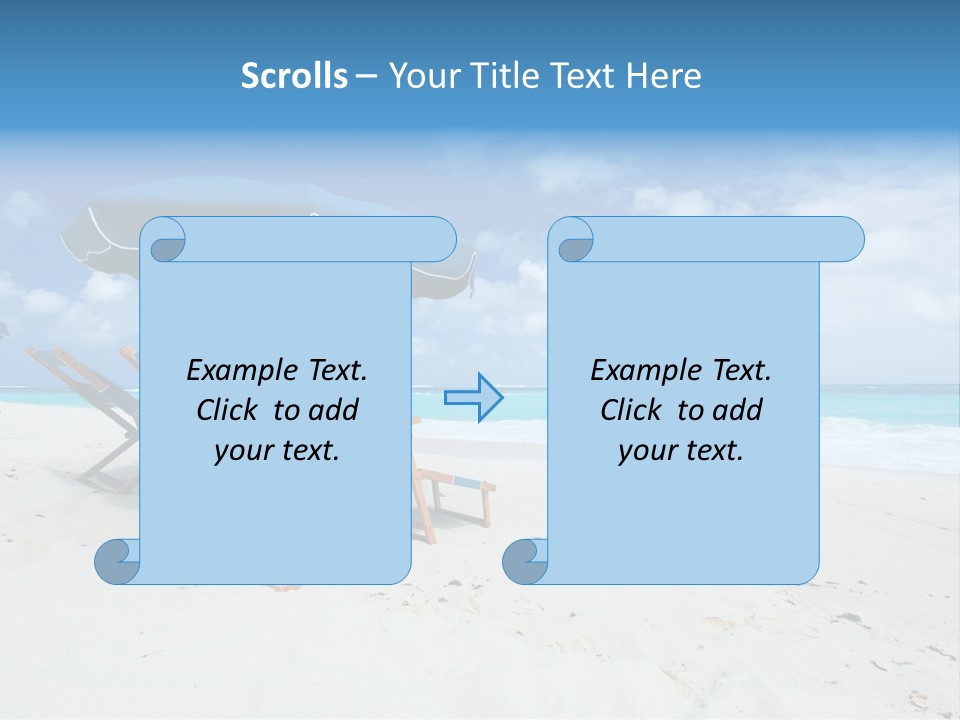 Water Summer Shore PowerPoint Template