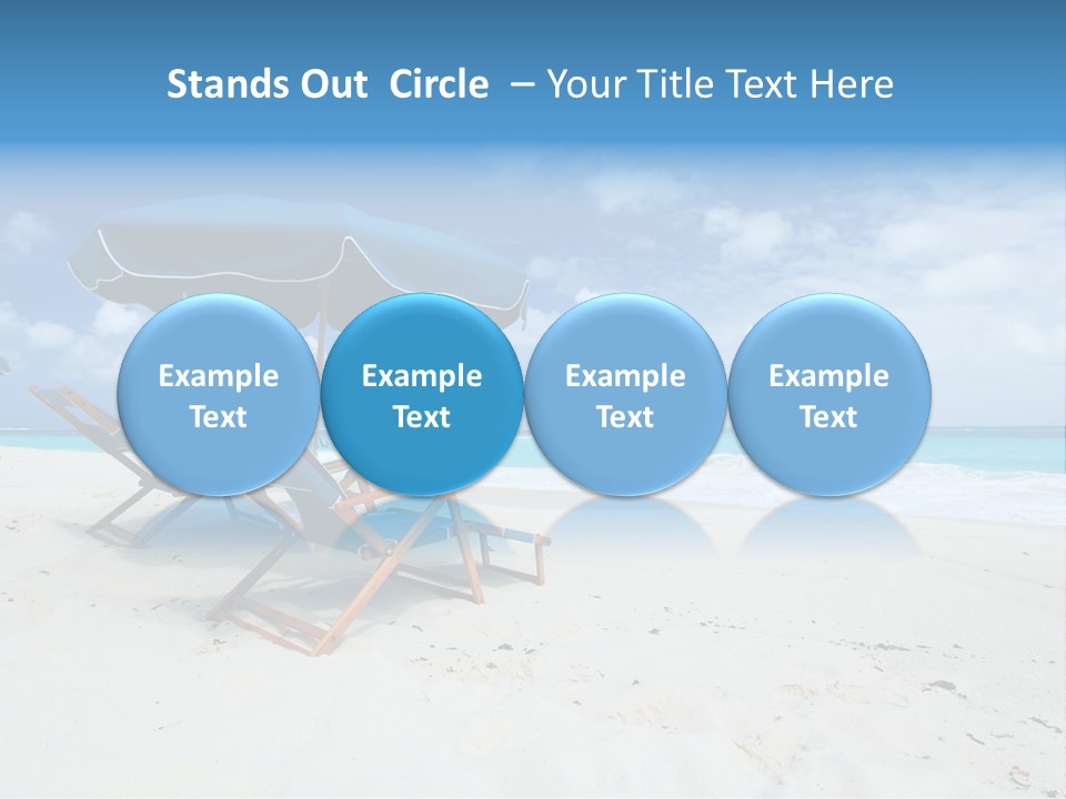 Water Summer Shore PowerPoint Template