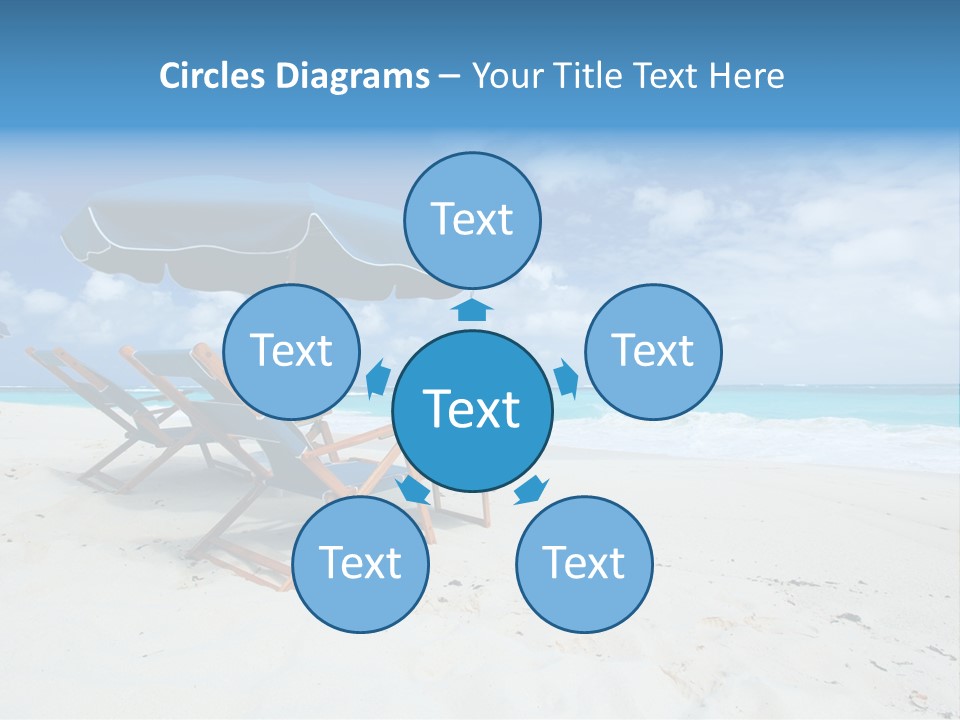 Water Summer Shore PowerPoint Template