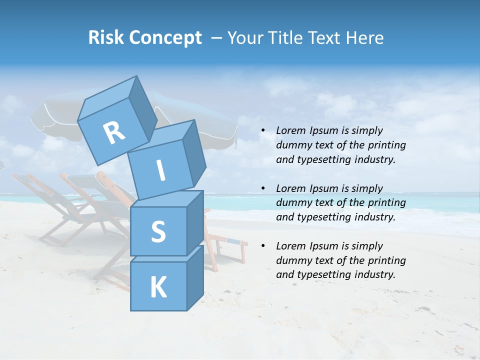 Water Summer Shore PowerPoint Template