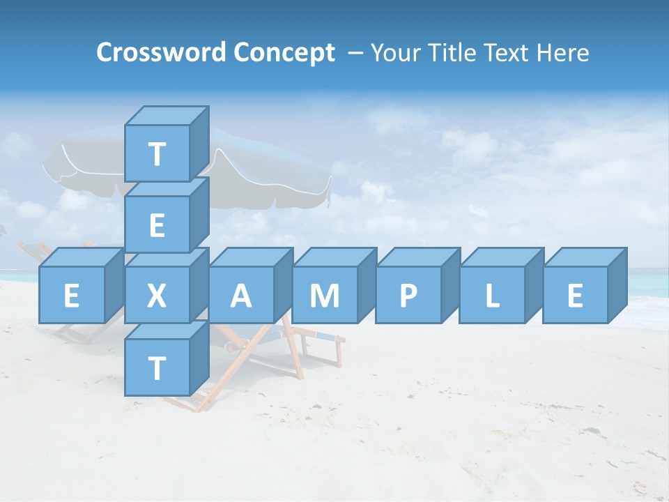 Water Summer Shore PowerPoint Template