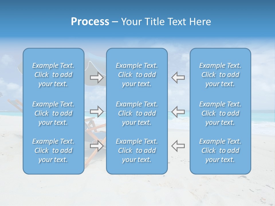 Water Summer Shore PowerPoint Template
