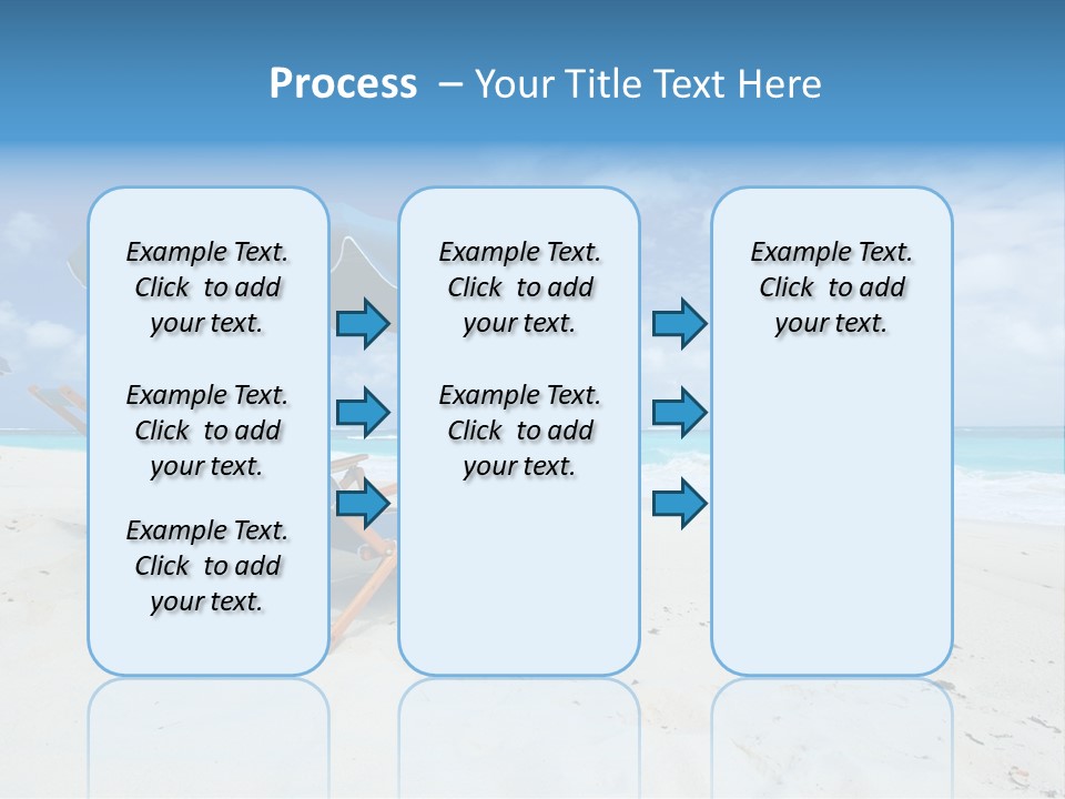 Water Summer Shore PowerPoint Template