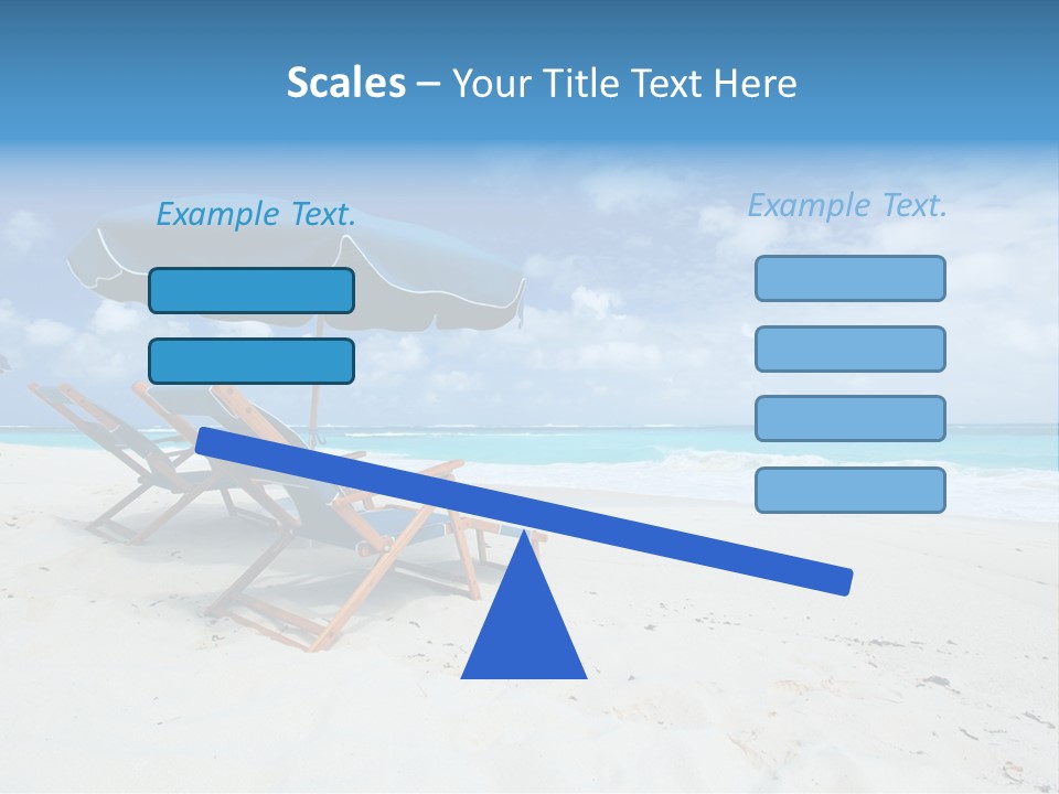 Water Summer Shore PowerPoint Template