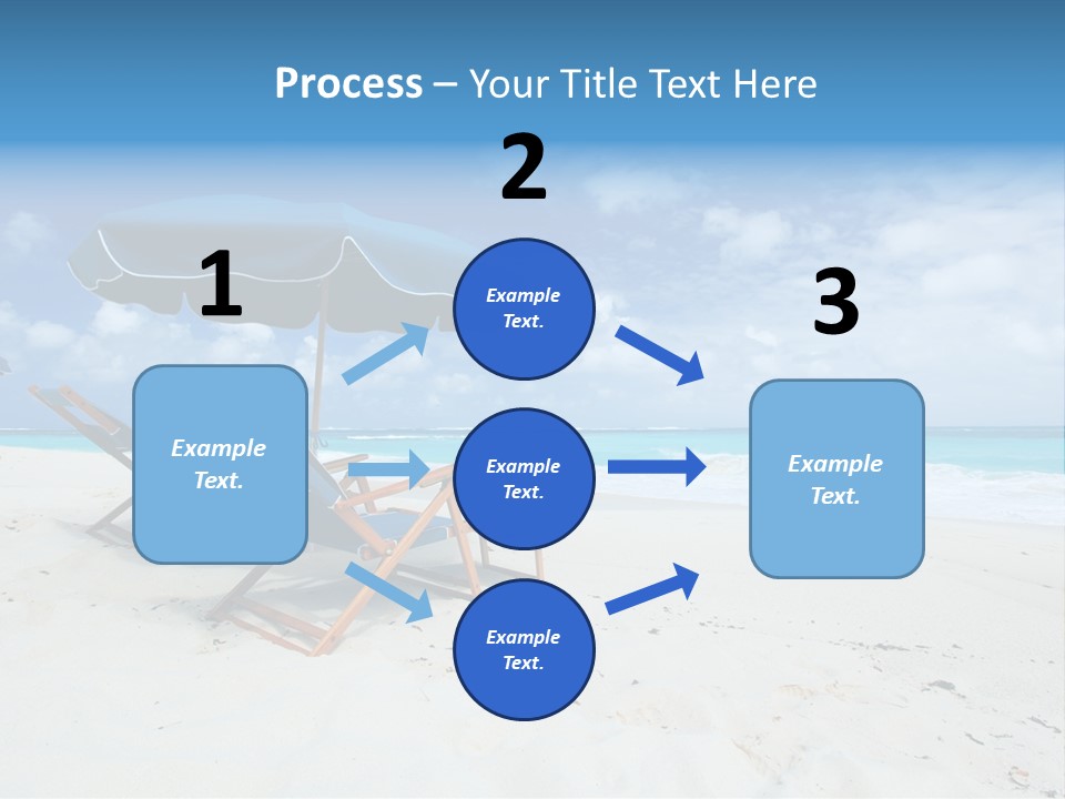 Water Summer Shore PowerPoint Template