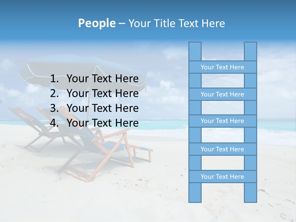 Water Summer Shore PowerPoint Template
