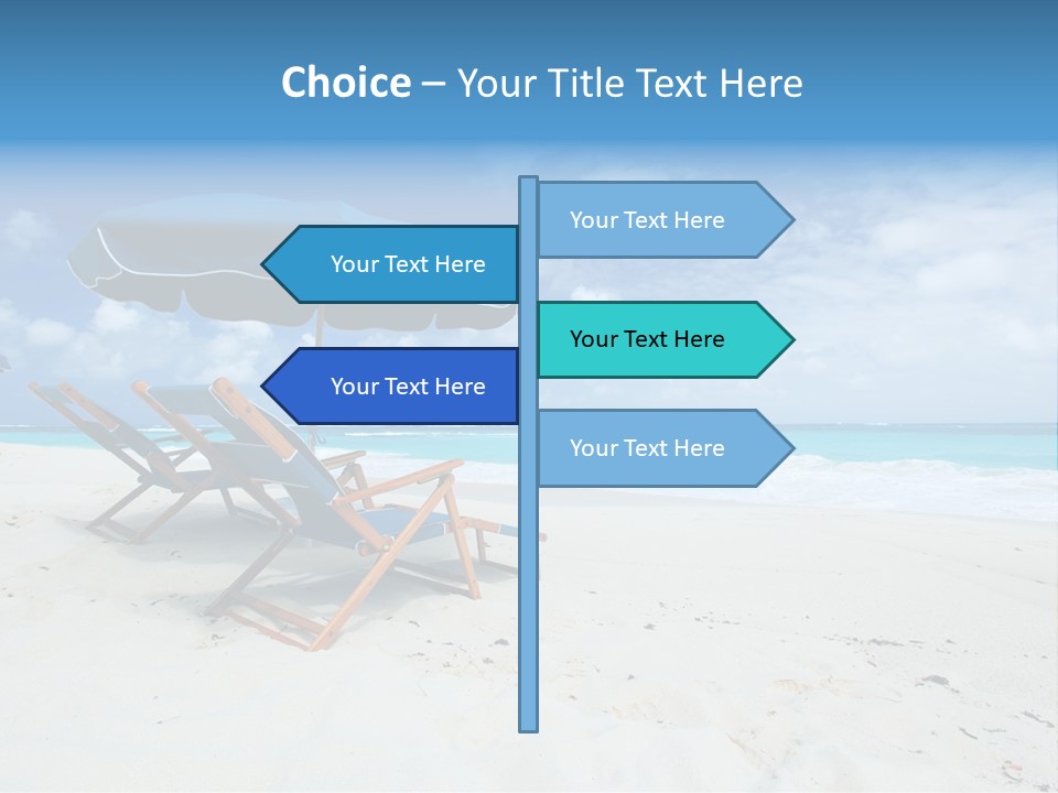 Water Summer Shore PowerPoint Template