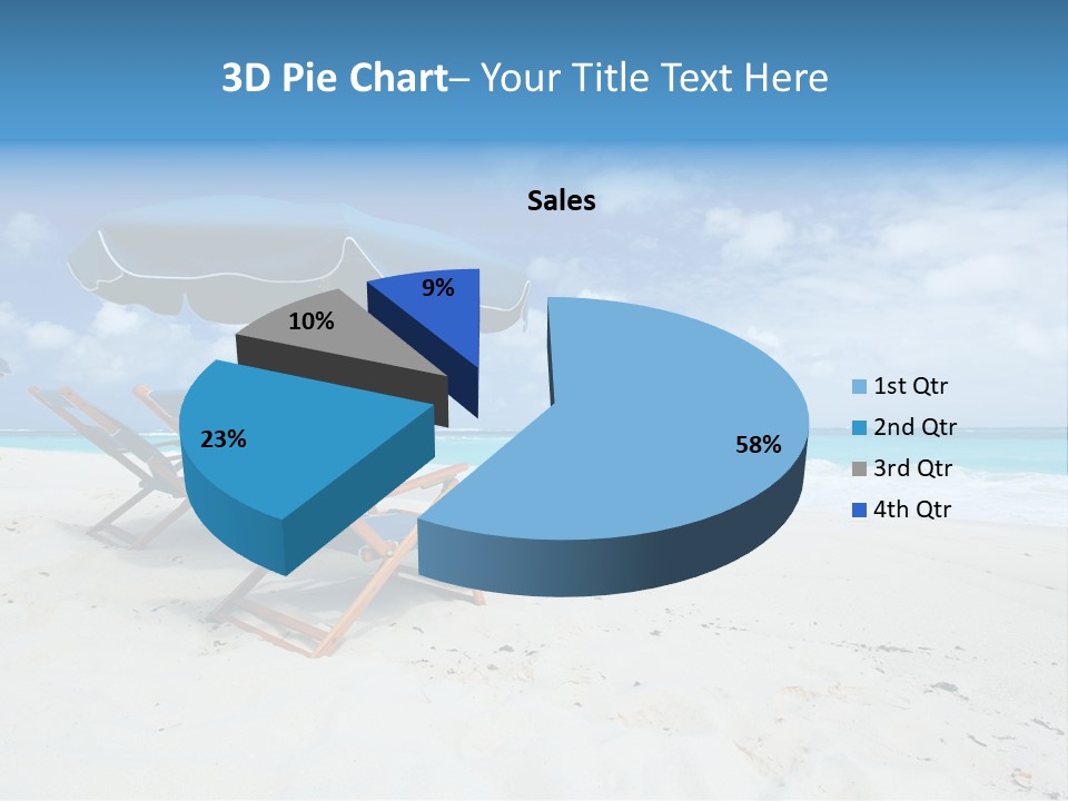 Water Summer Shore PowerPoint Template