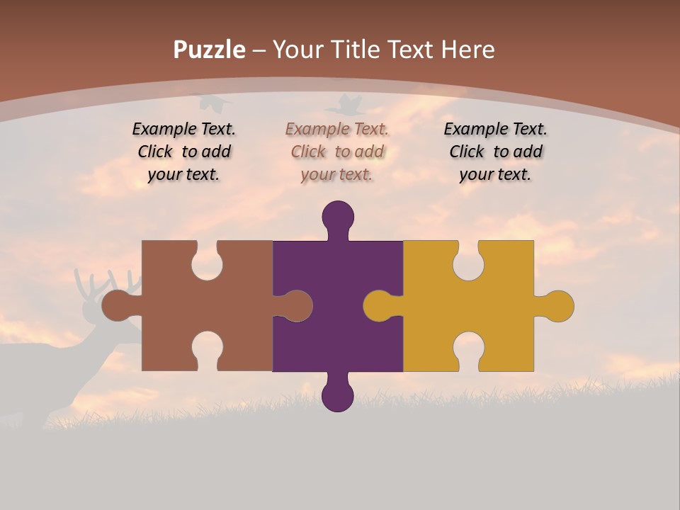 Person Man Field PowerPoint Template