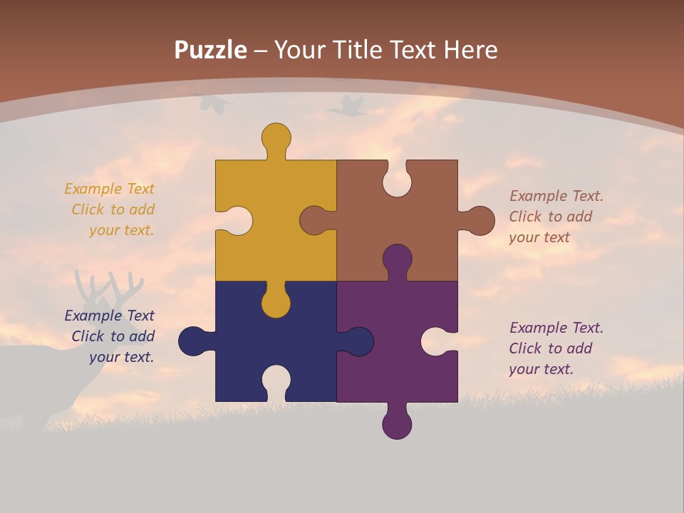 Person Man Field PowerPoint Template