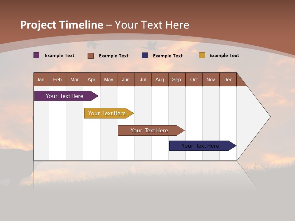 Person Man Field PowerPoint Template
