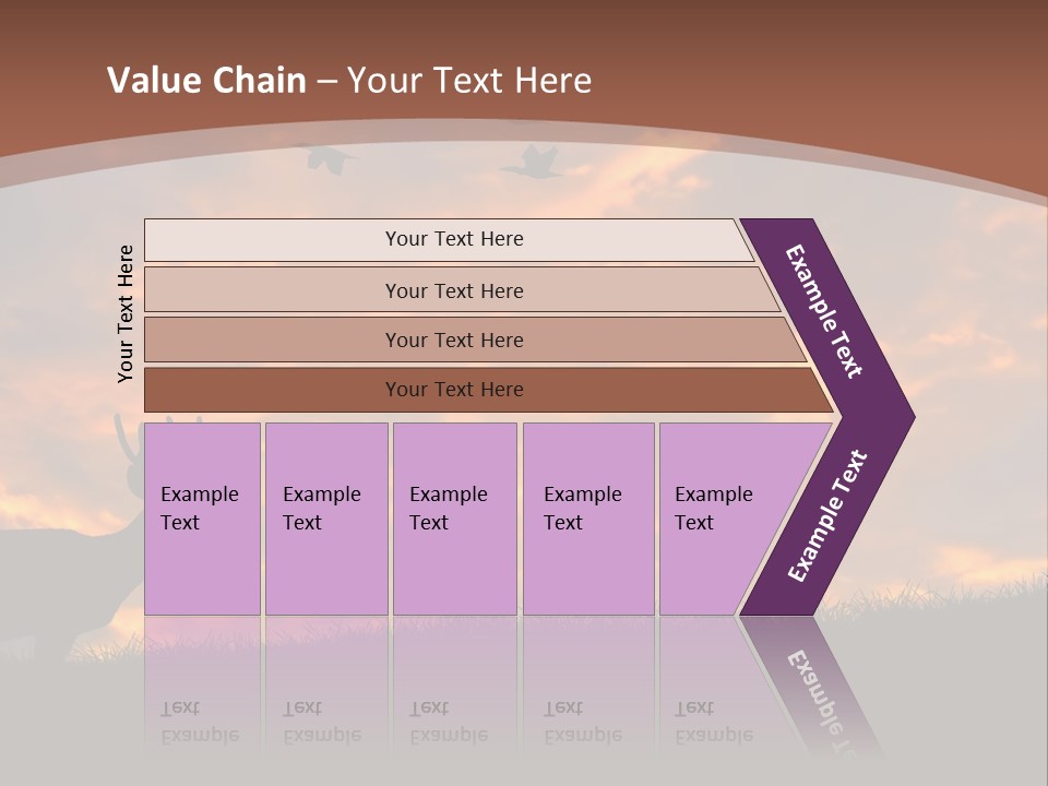 Person Man Field PowerPoint Template
