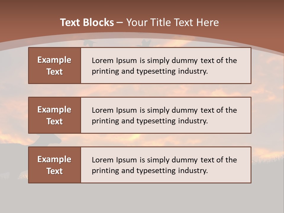 Person Man Field PowerPoint Template