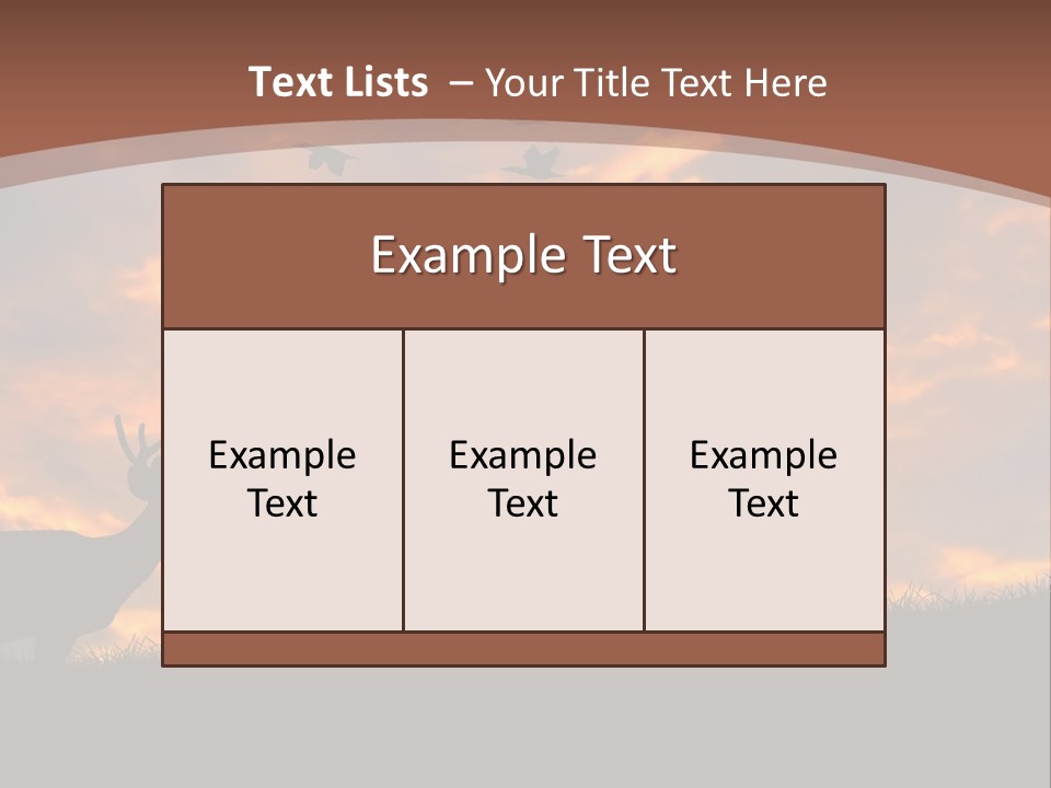 Person Man Field PowerPoint Template