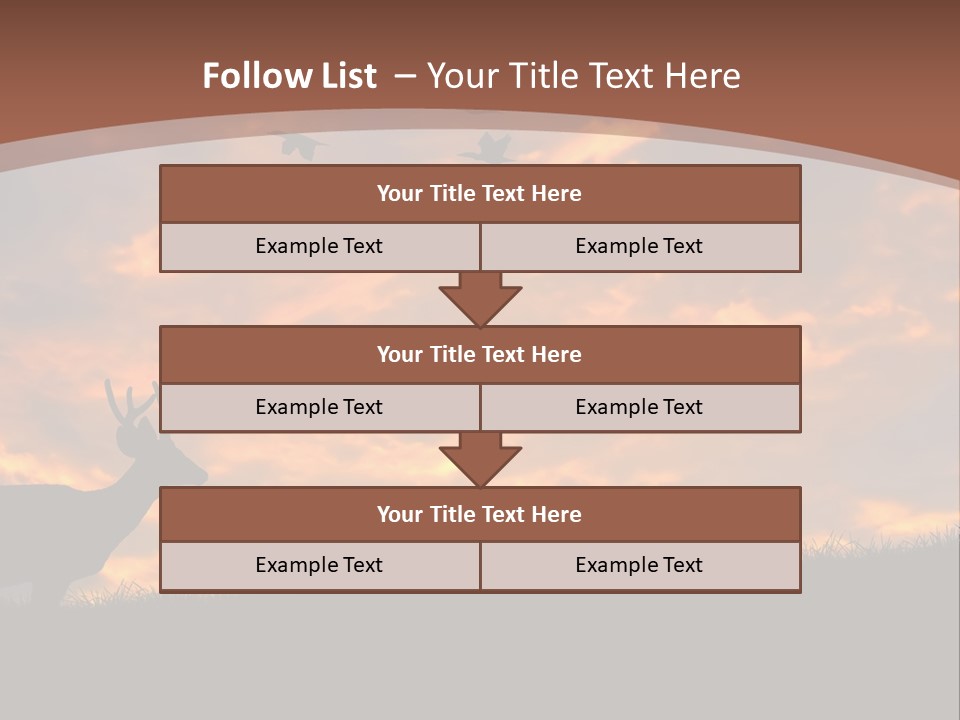 Person Man Field PowerPoint Template
