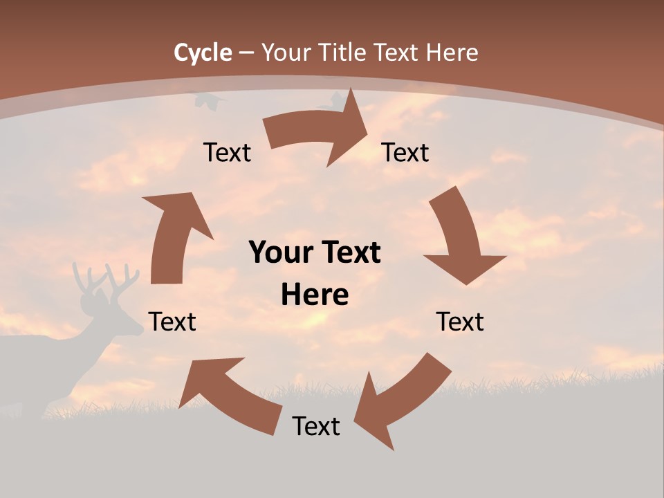 Person Man Field PowerPoint Template
