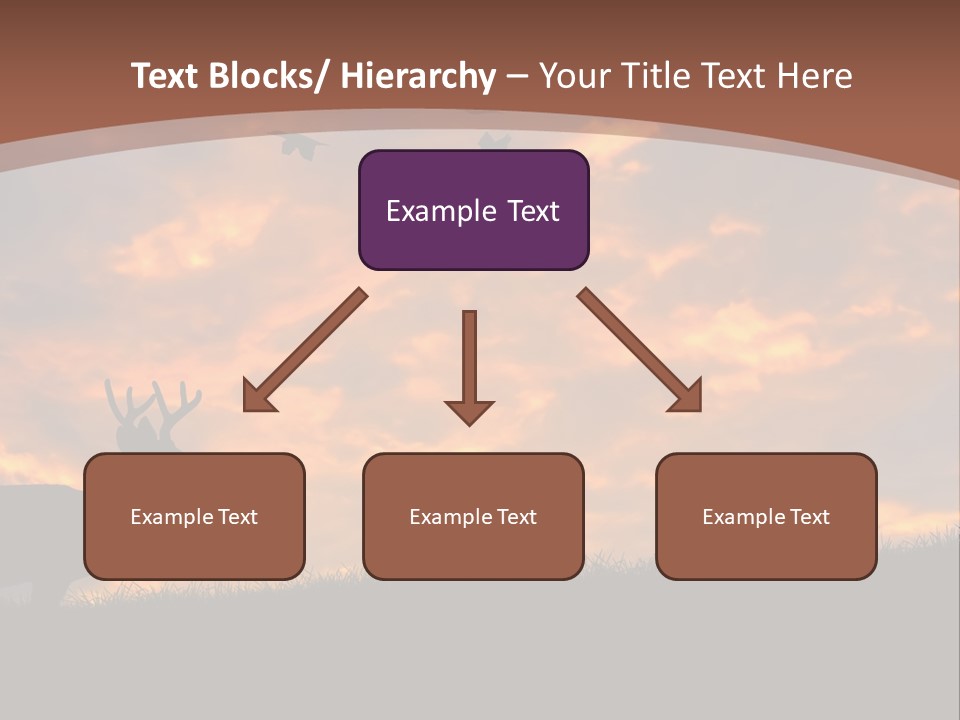 Person Man Field PowerPoint Template
