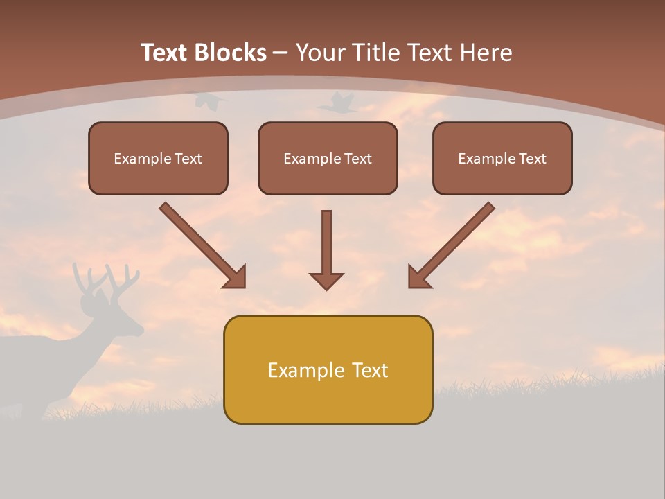 Person Man Field PowerPoint Template