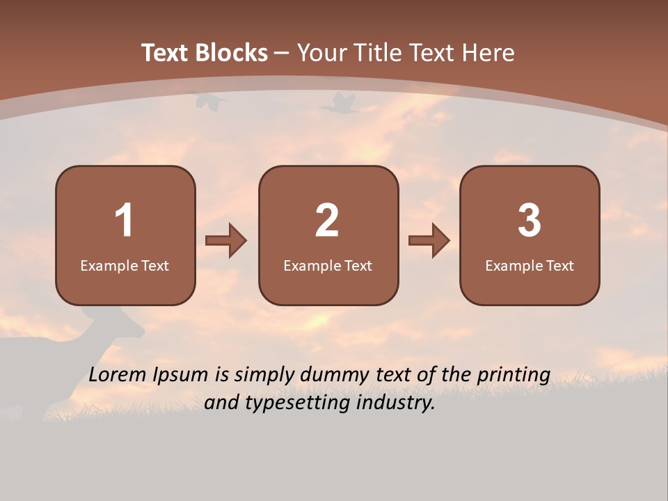 Person Man Field PowerPoint Template