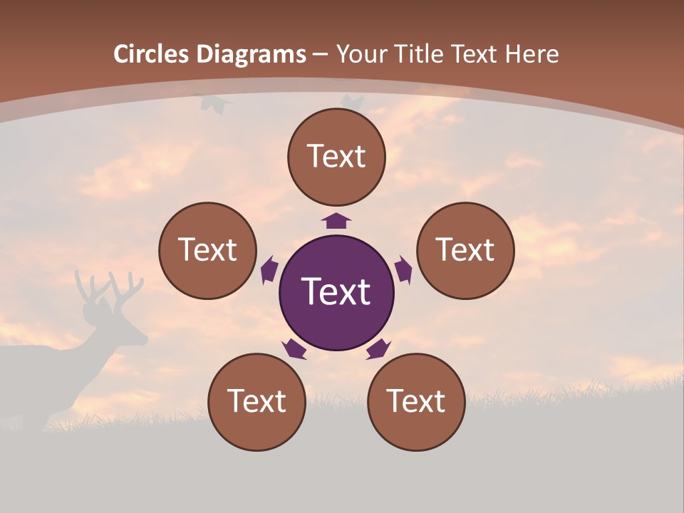 Person Man Field PowerPoint Template