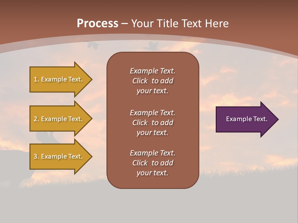 Person Man Field PowerPoint Template