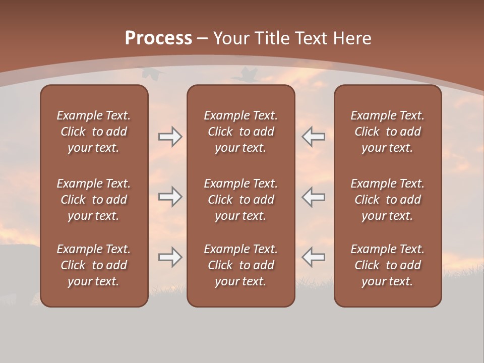 Person Man Field PowerPoint Template