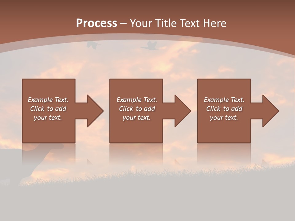 Person Man Field PowerPoint Template