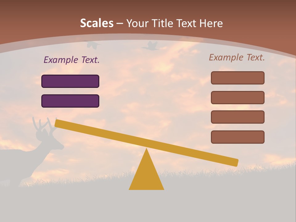 Person Man Field PowerPoint Template