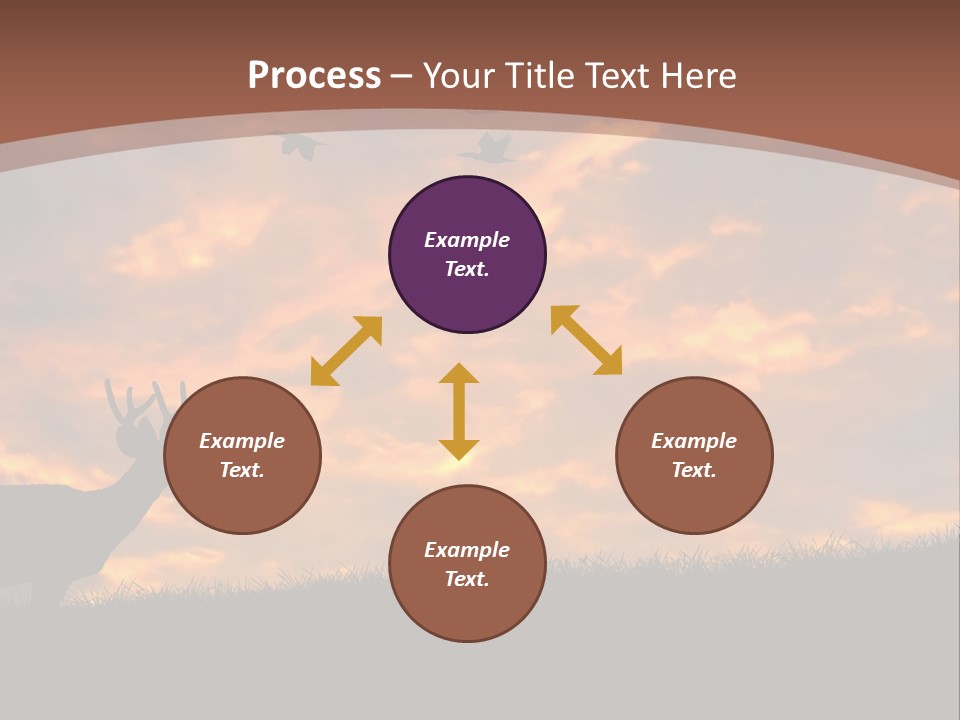 Person Man Field PowerPoint Template