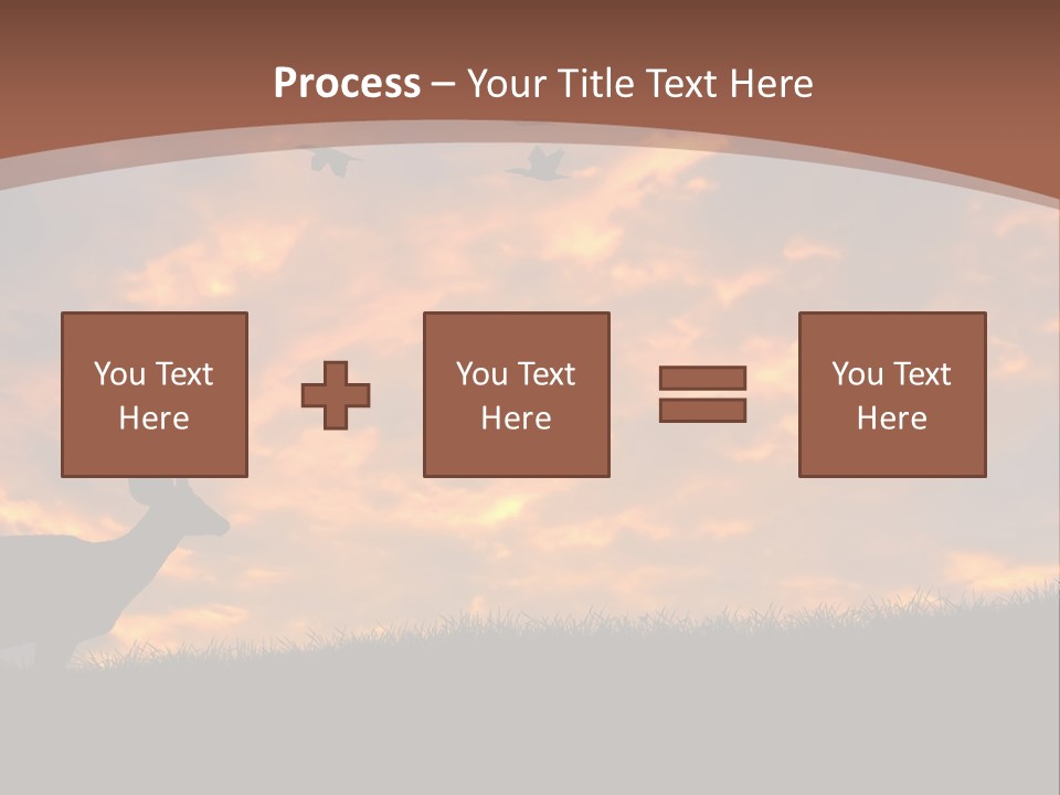 Person Man Field PowerPoint Template