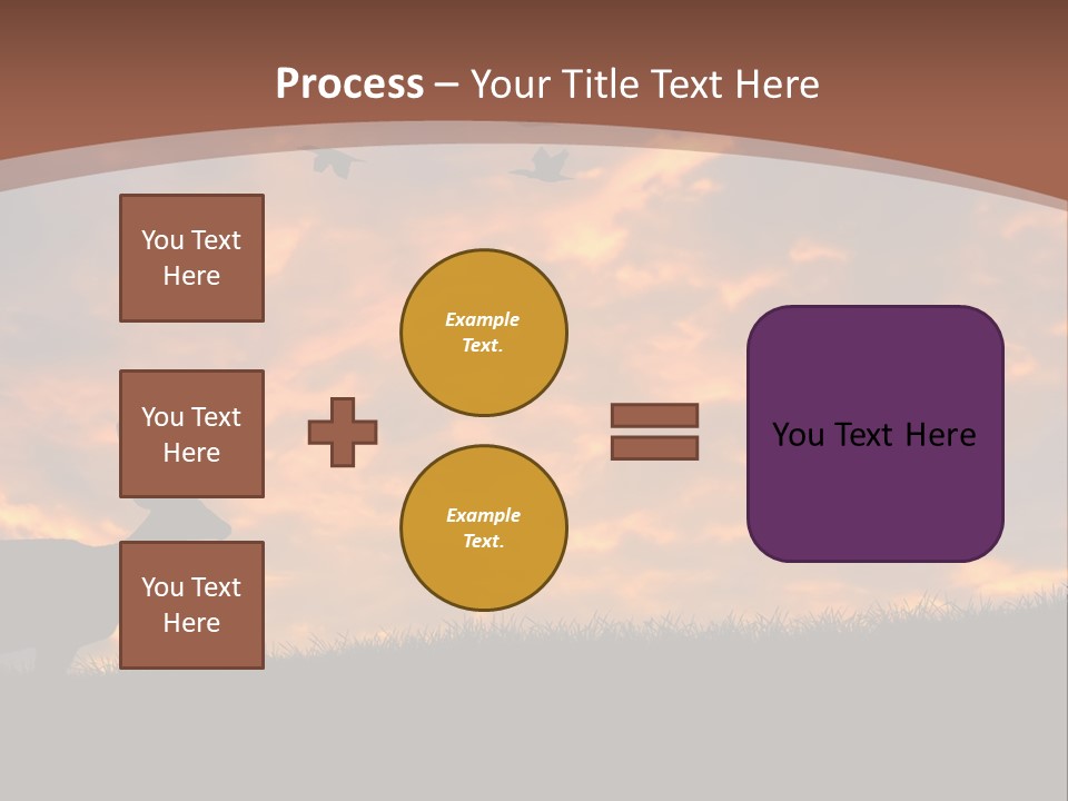 Person Man Field PowerPoint Template