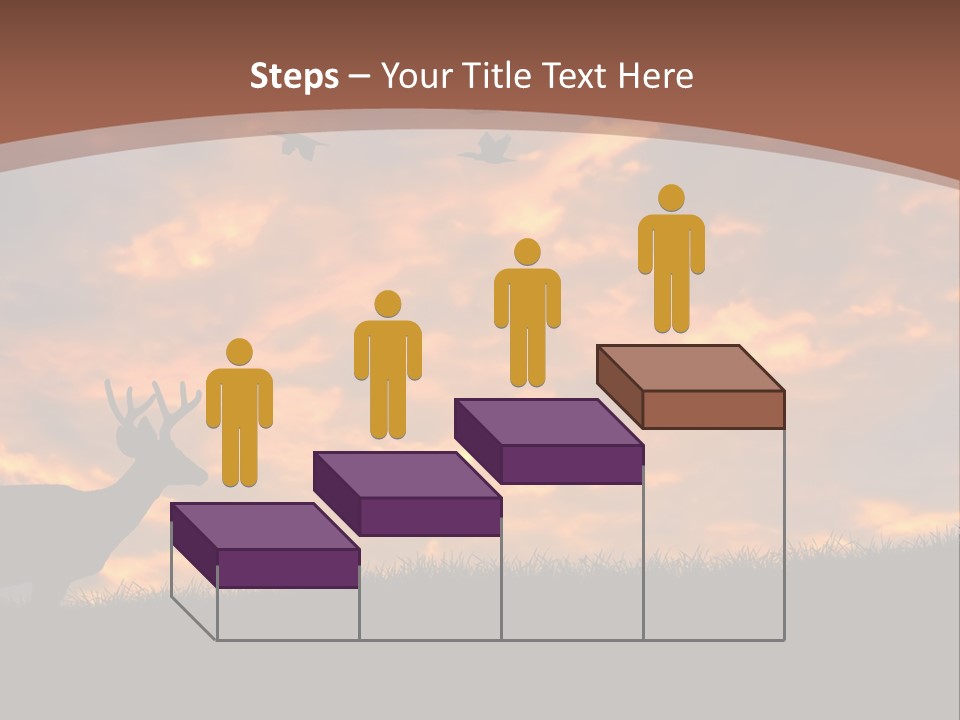 Person Man Field PowerPoint Template