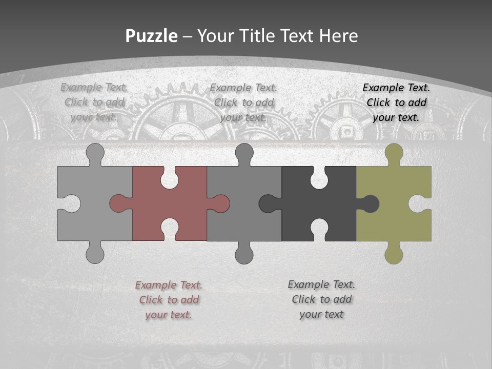 Mechanic Industrial Wall PowerPoint Template